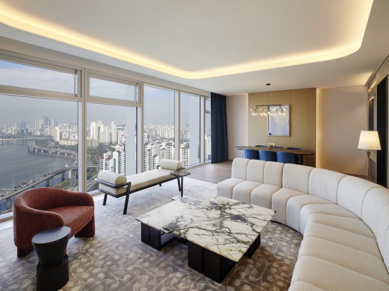 Bamseom Suite River Terrace, King Bed