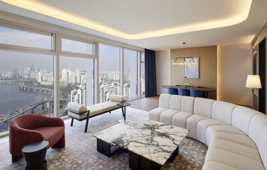 Bamseom Suite River Terrace, King Bed